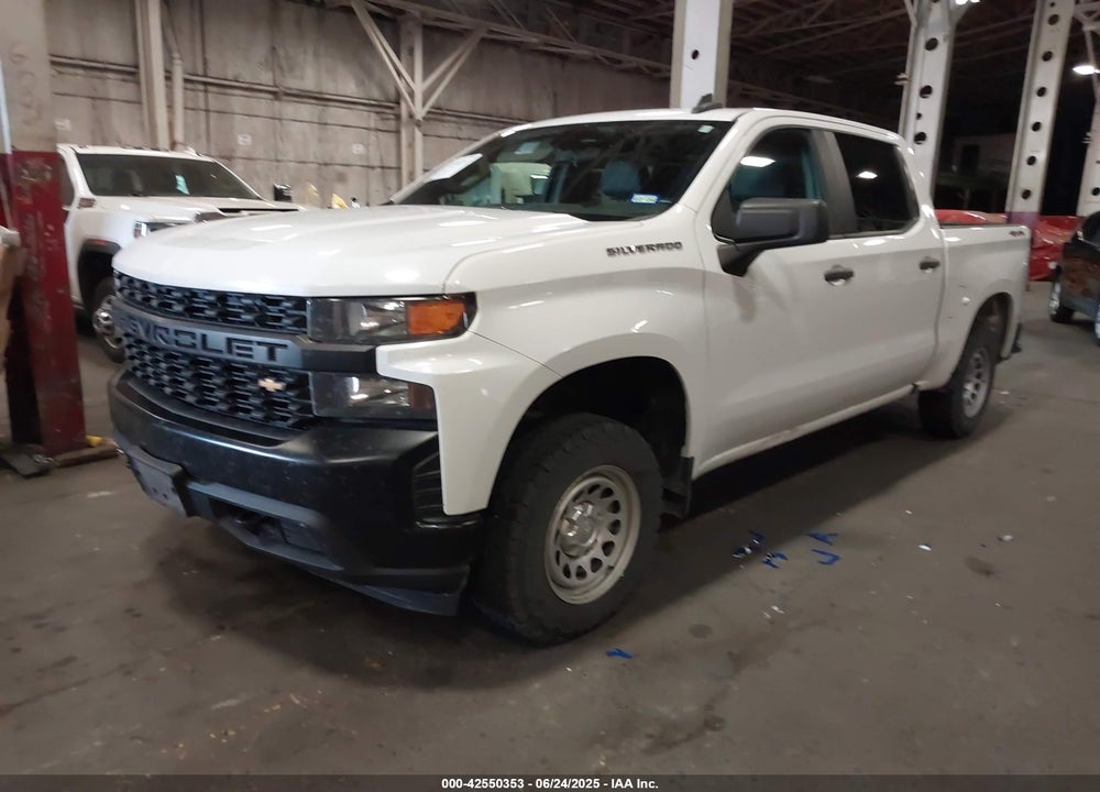 2019 CHEVROLET SILVERADO 1500 WORK TRUCK VIN: 1GCUYAEF7KZ297599
