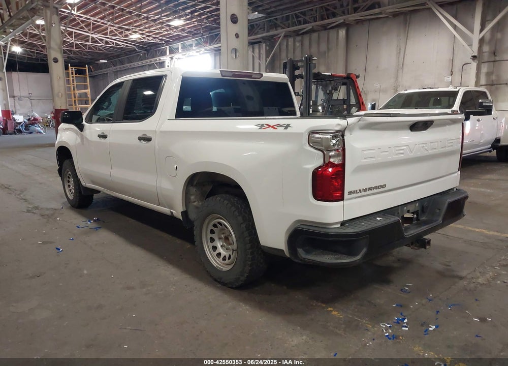2019 CHEVROLET SILVERADO 1500 WORK TRUCK VIN: 1GCUYAEF7KZ297599