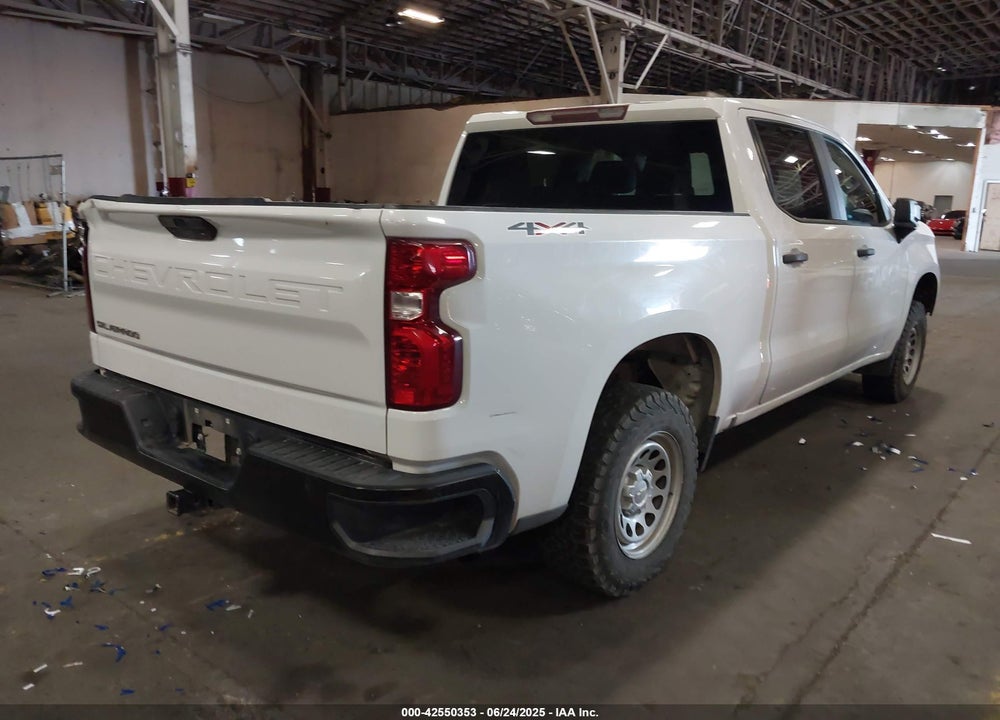 2019 CHEVROLET SILVERADO 1500 WORK TRUCK VIN: 1GCUYAEF7KZ297599
