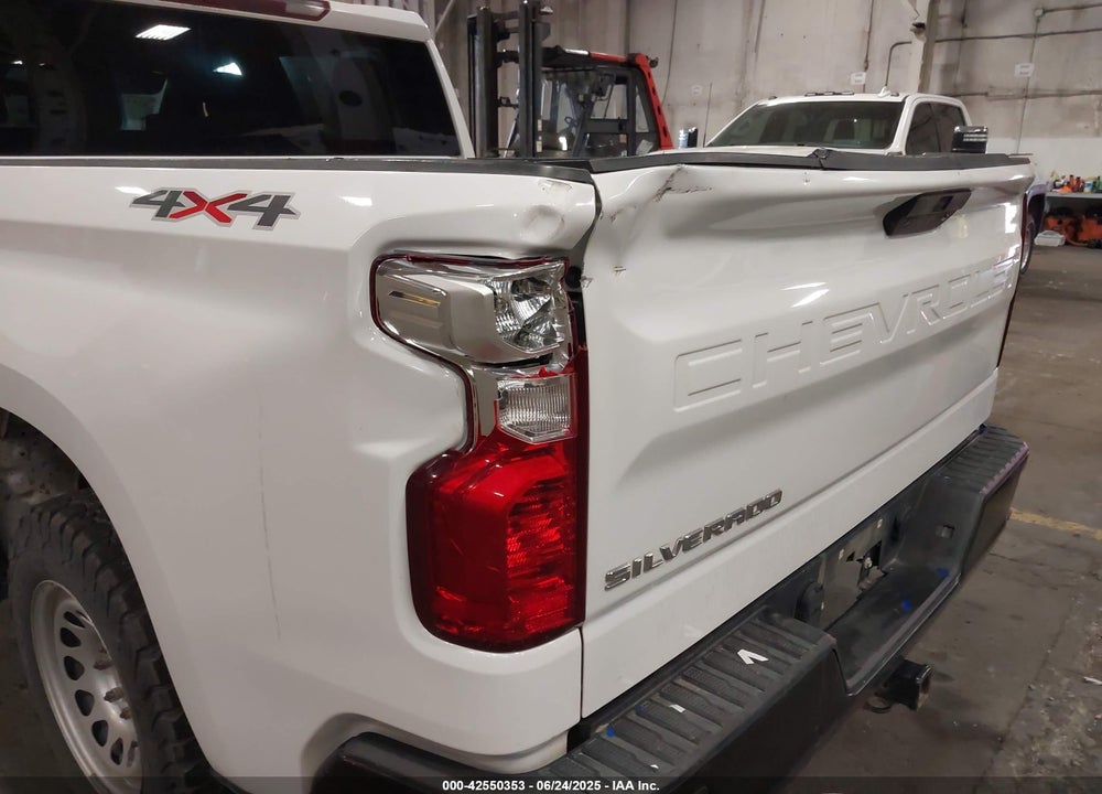 2019 CHEVROLET SILVERADO 1500 WORK TRUCK VIN: 1GCUYAEF7KZ297599