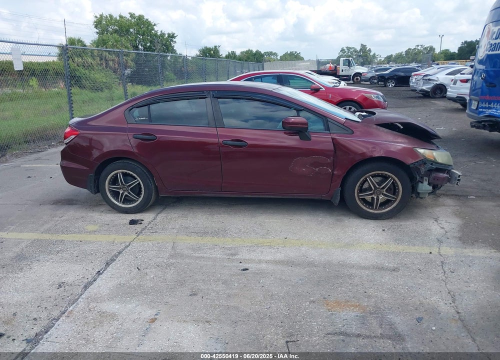 2014 HONDA CIVIC VIN: 19XFB2F56EE029164