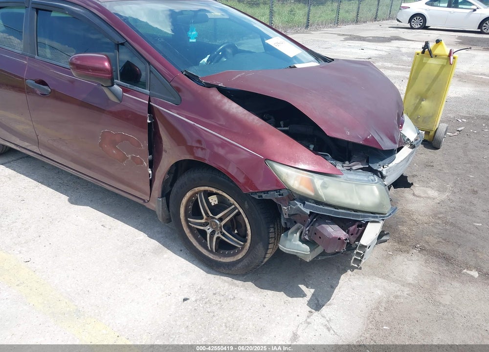 2014 HONDA CIVIC VIN: 19XFB2F56EE029164