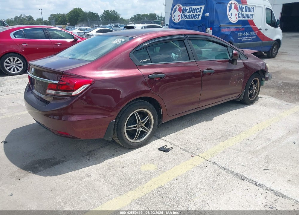 2014 HONDA CIVIC VIN: 19XFB2F56EE029164