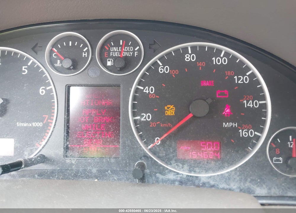 2004 AUDI A6 2.7T S-LINE VIN: WAUCD64B14N099868