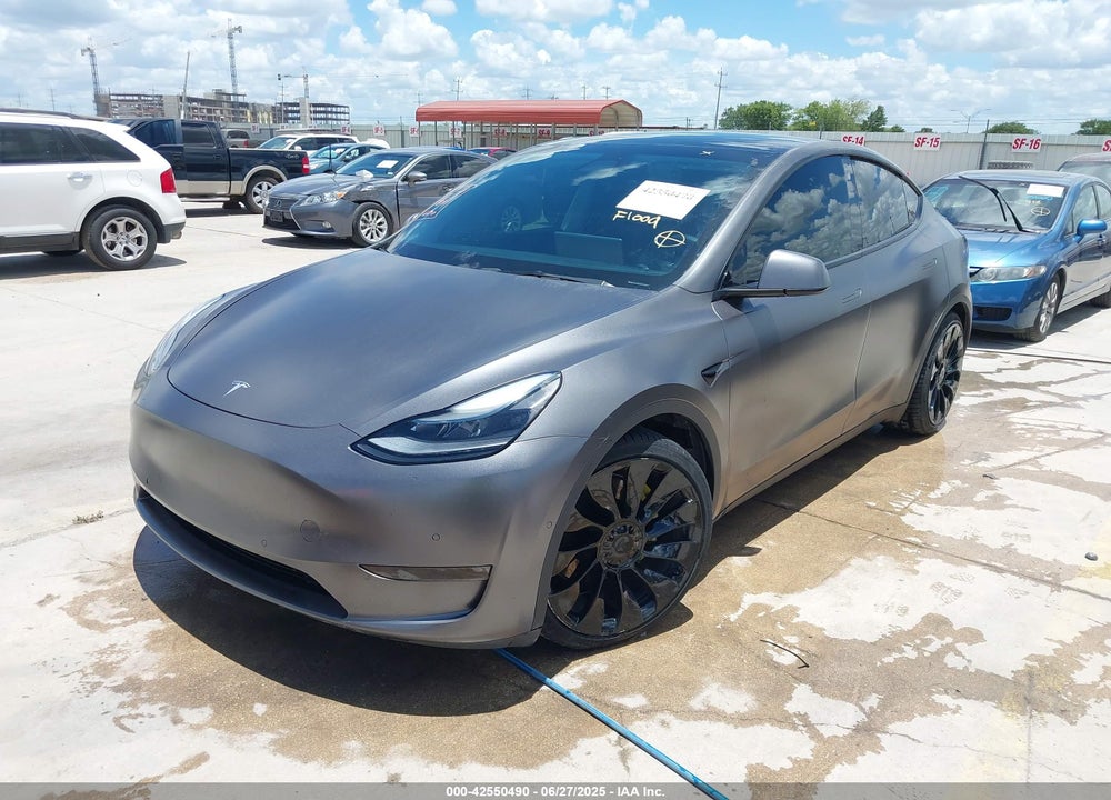 2021 TESLA MODEL Y VIN: 5YJYGDEF4MF189438