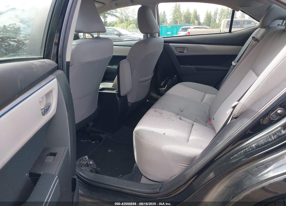 2015 TOYOTA COROLLA LE VIN: 2T1BURHE0FC316188