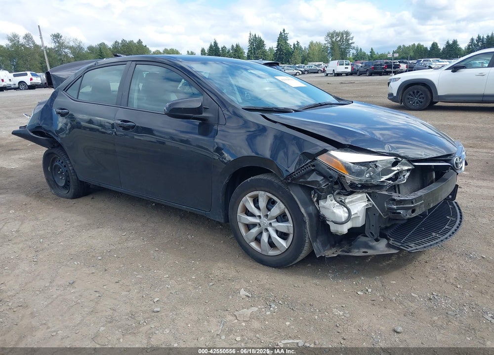 2015 TOYOTA COROLLA LE VIN: 2T1BURHE0FC316188
