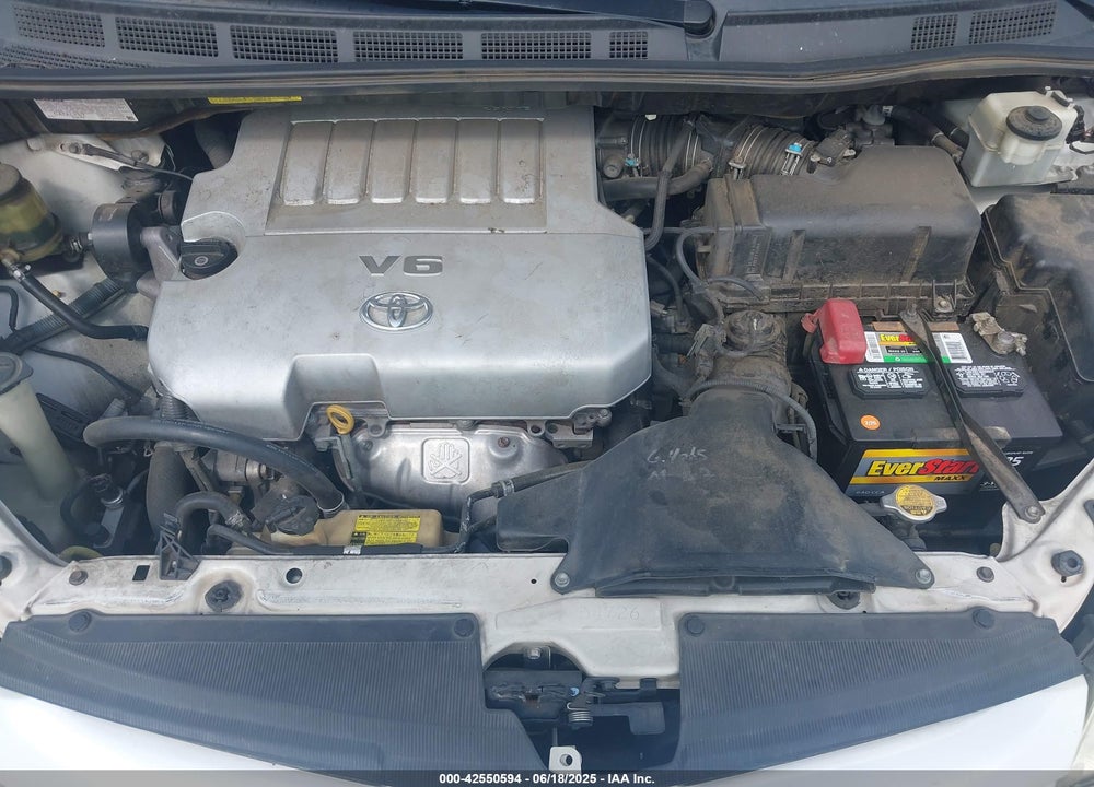 2008 TOYOTA SIENNA XLE VIN: 5TDZK22C38S125491