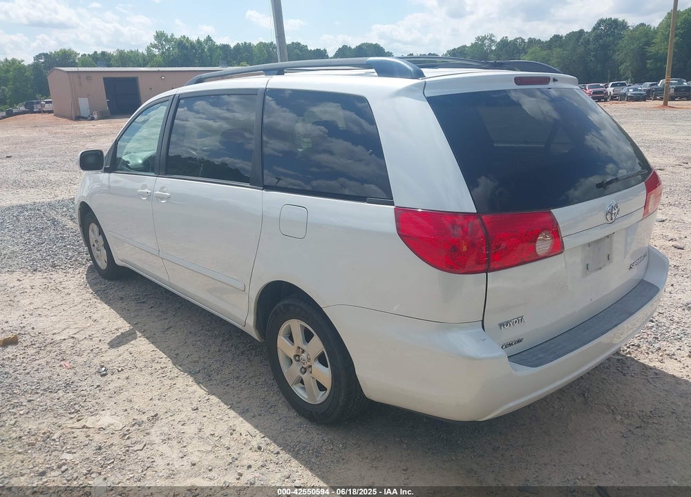2008 TOYOTA SIENNA XLE VIN: 5TDZK22C38S125491