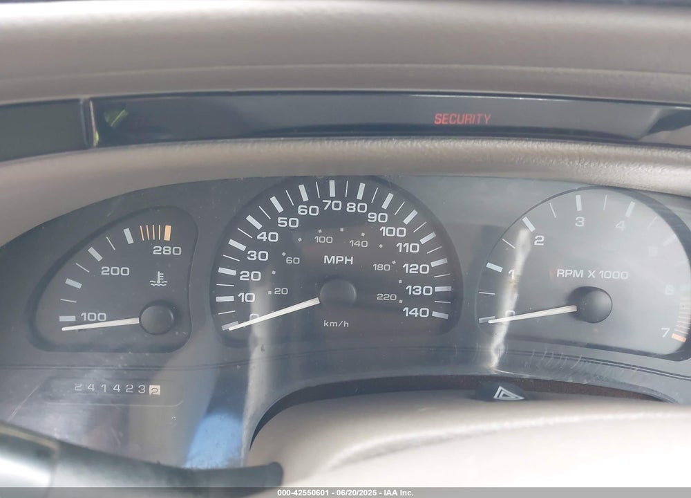 1999 OLDSMOBILE AURORA VIN: 1G3GR62C0X4118468