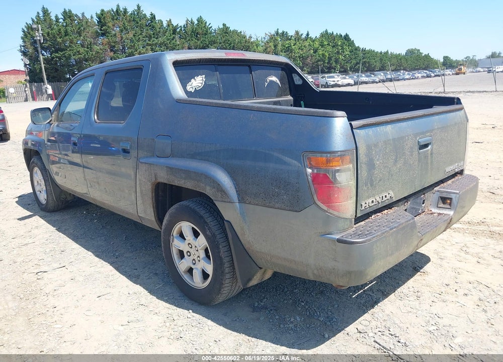 2007 HONDA RIDGELINE RTL VIN: 2HJYK16527H541865