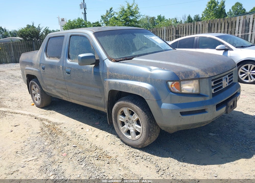 2007 HONDA RIDGELINE RTL VIN: 2HJYK16527H541865