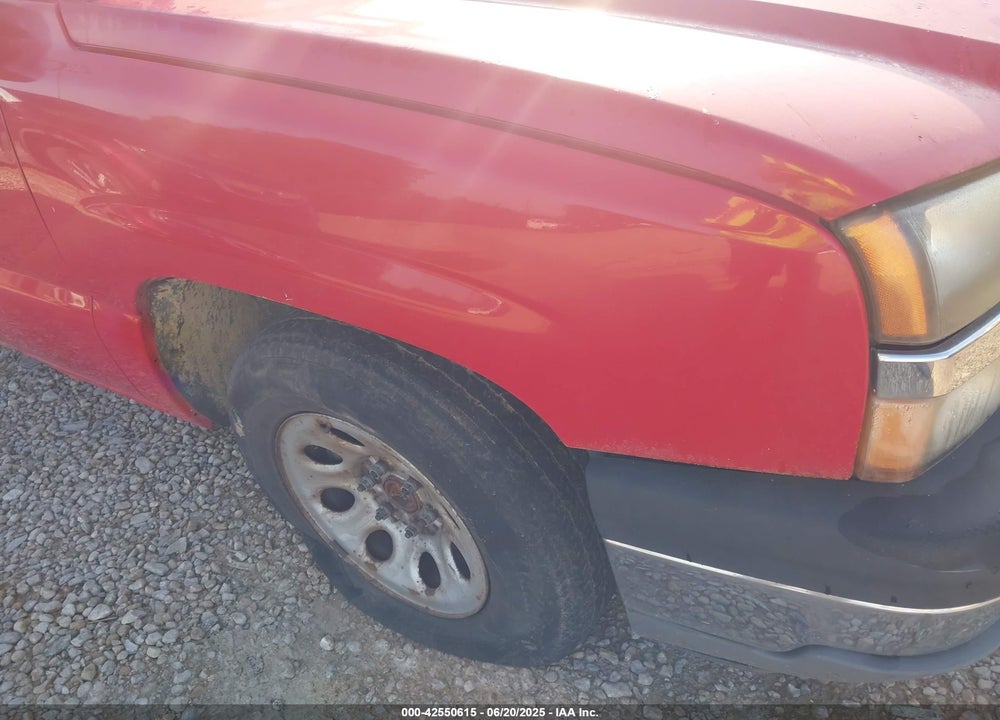 2005 CHEVROLET SILVERADO 1500 WORK TRUCK VIN: 1GCEC14X35Z190017