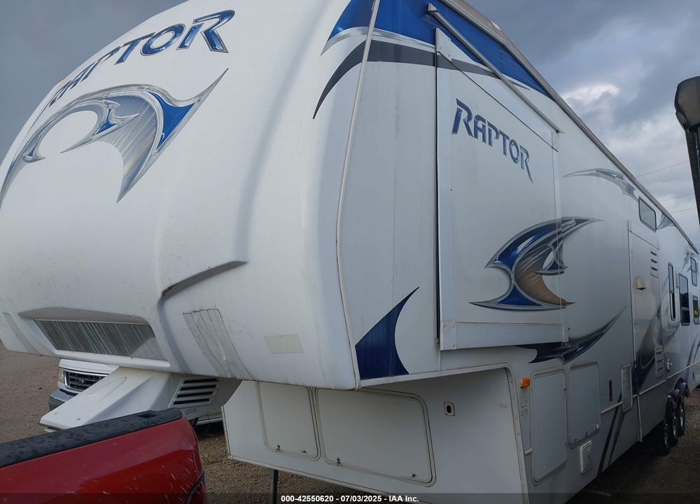 2011 KEYSTONE RAPTOR RP3912LEV VIN: 4YDF39128BR800062