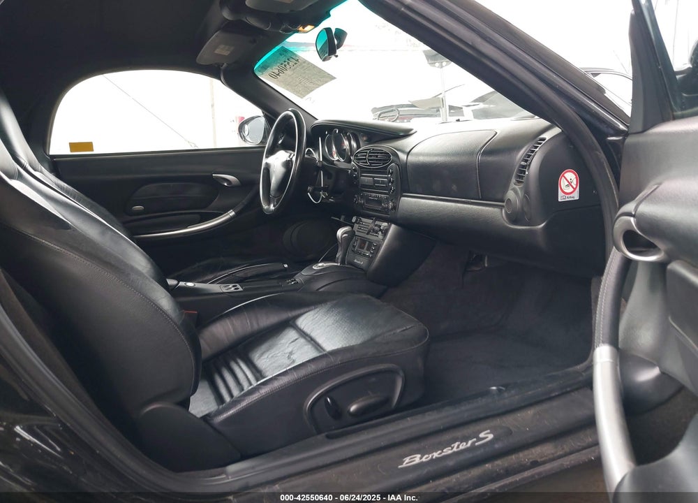 2002 PORSCHE BOXSTER S VIN: WP0CB29862U661765