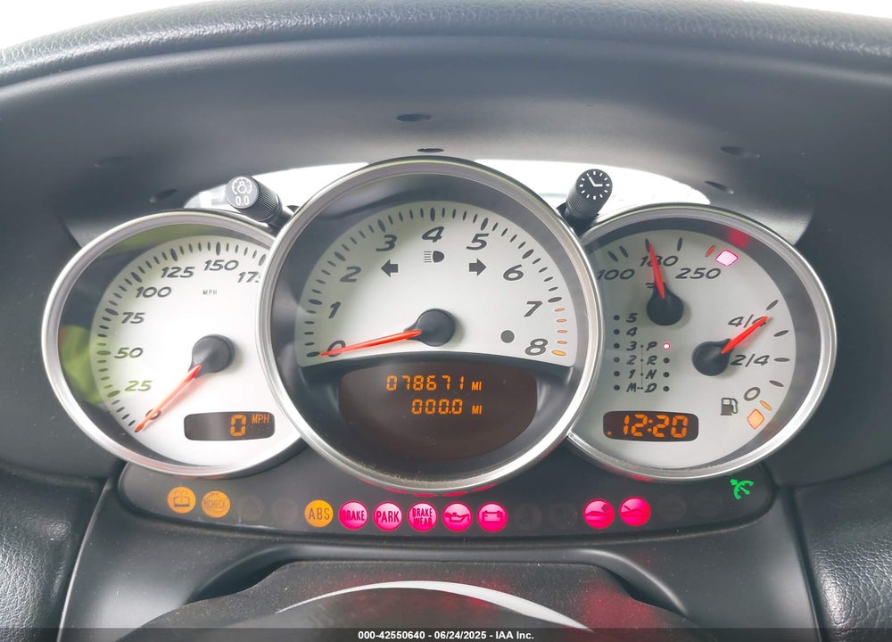 2002 PORSCHE BOXSTER S VIN: WP0CB29862U661765