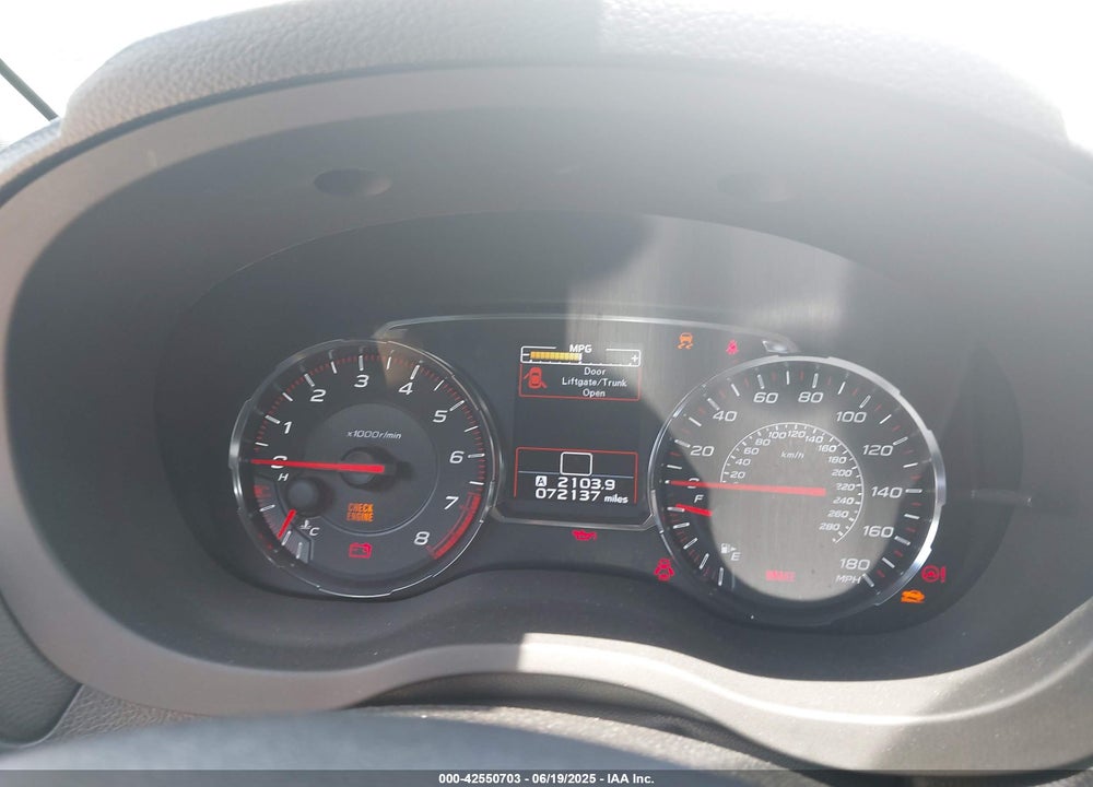 2018 SUBARU WRX VIN: JF1VA1A66J9835390