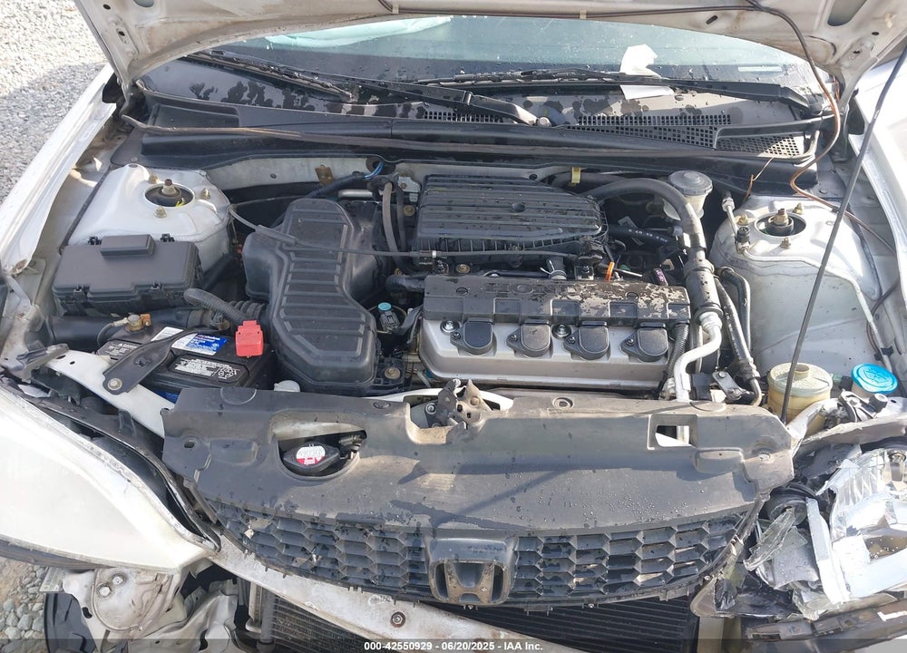 2005 HONDA CIVIC VP VIN: 1HGEM22155L038116