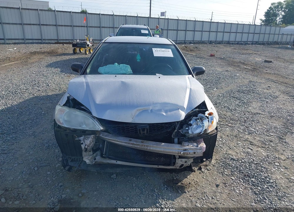 2005 HONDA CIVIC VP VIN: 1HGEM22155L038116