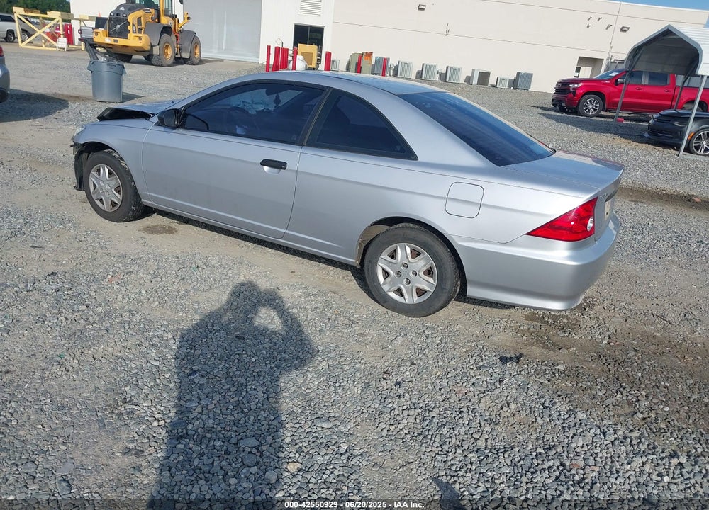 2005 HONDA CIVIC VP VIN: 1HGEM22155L038116