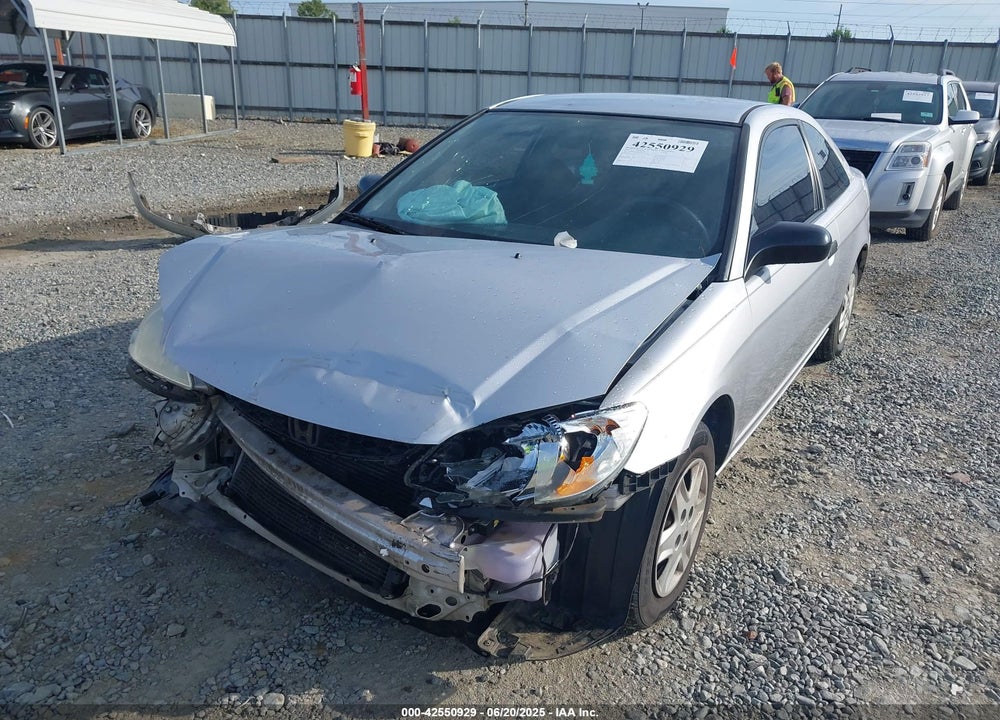 2005 HONDA CIVIC VP VIN: 1HGEM22155L038116