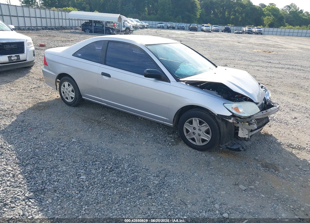2005 HONDA CIVIC VP VIN: 1HGEM22155L038116