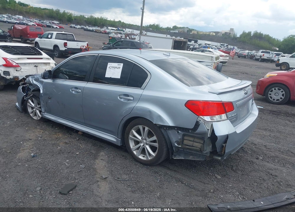 2013 SUBARU LEGACY VIN: 4S3BMBK62D3028364