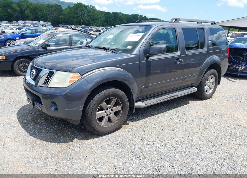 2011 NISSAN PATHFINDER VIN: 5N1AR1NB9BC629375