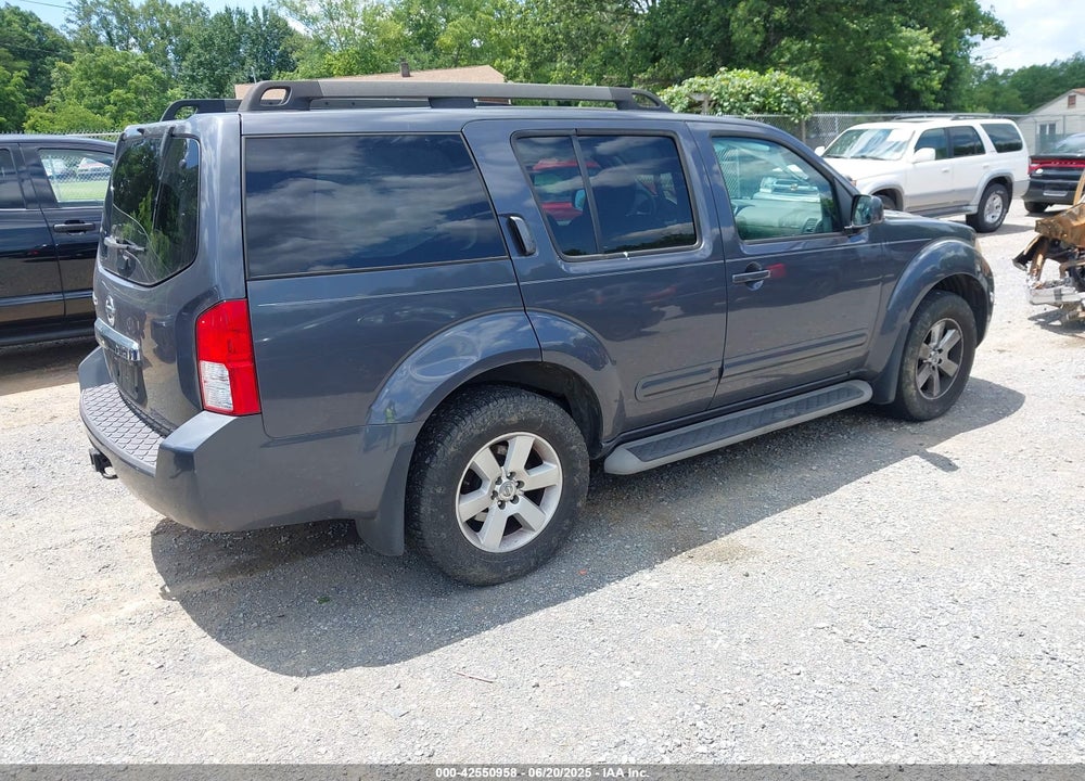 2011 NISSAN PATHFINDER VIN: 5N1AR1NB9BC629375