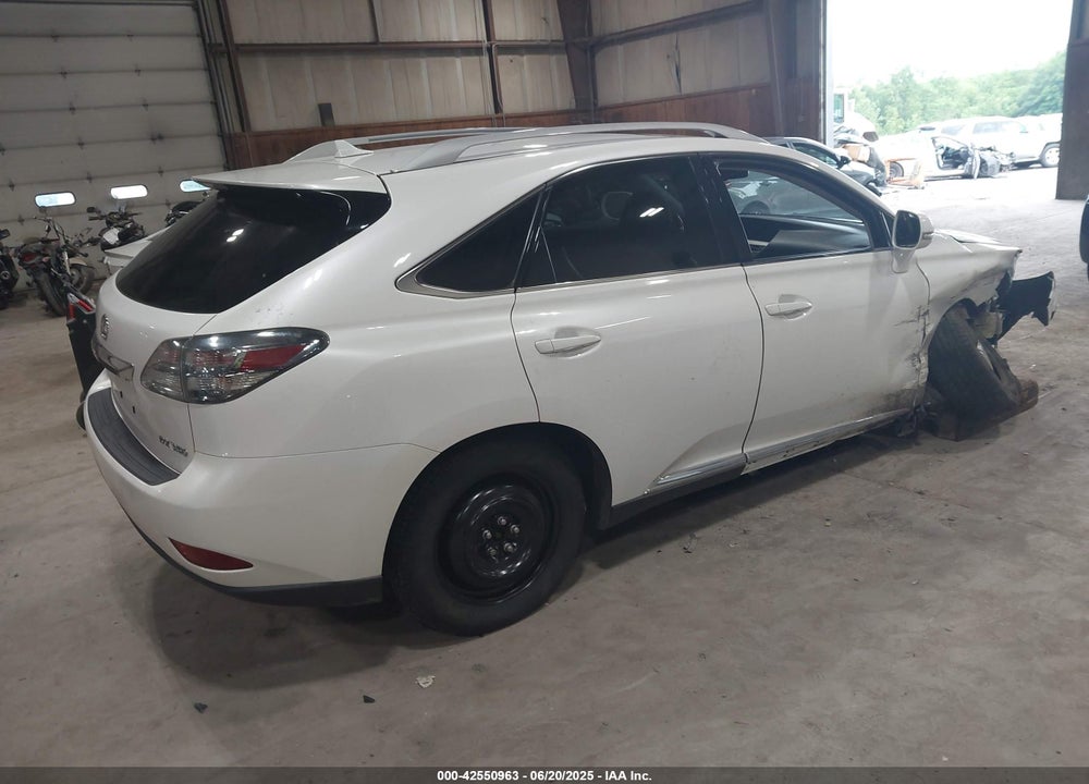 2011 LEXUS RX 350 VIN: 2T2BK1BA4BC087291