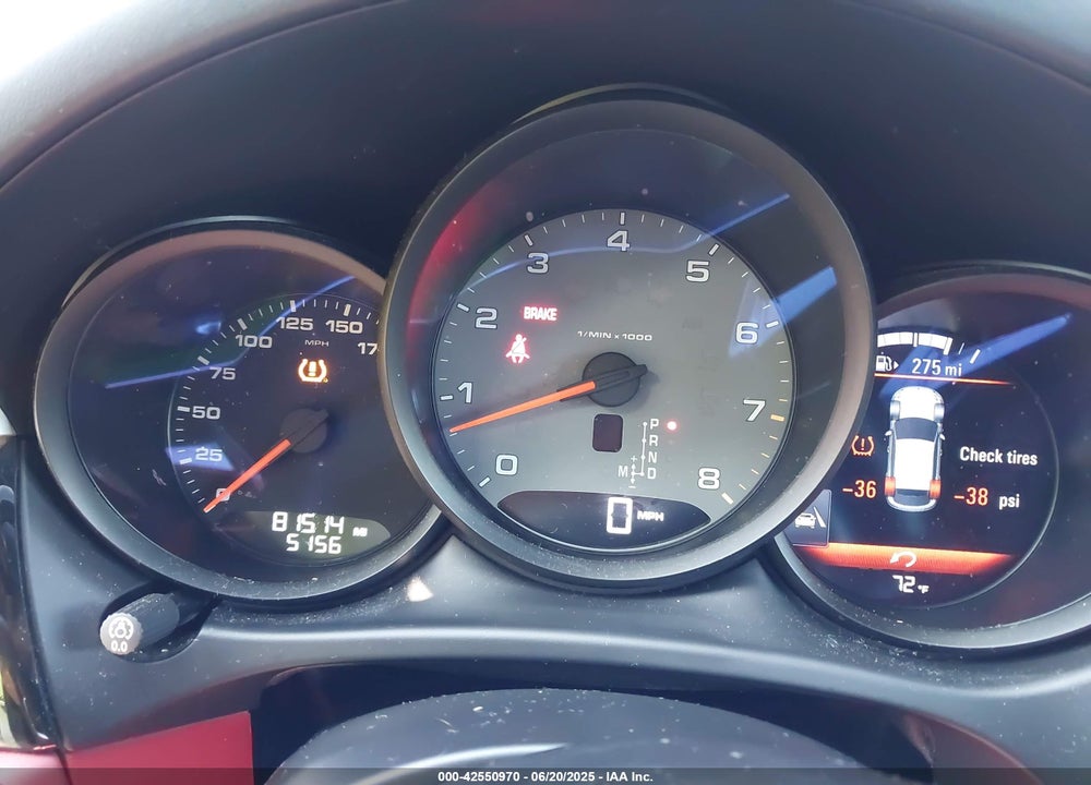 2017 PORSCHE MACAN S VIN: WP1AB2A52HLB18936