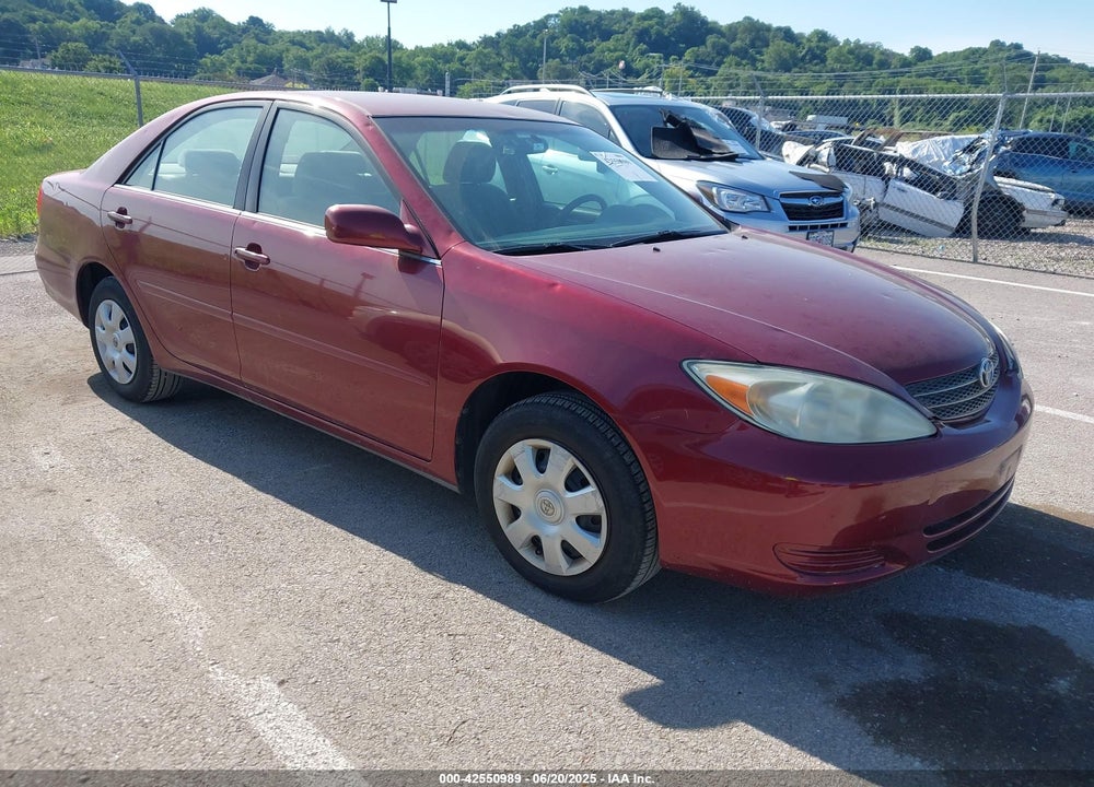 2002 TOYOTA CAMRY LE VIN: 4T1BE32K92U570516