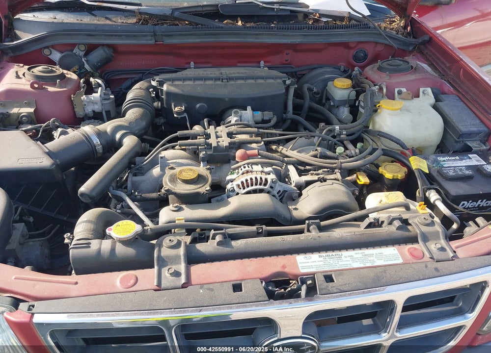 1999 SUBARU FORESTER S VIN: JF1SF6553XH739105