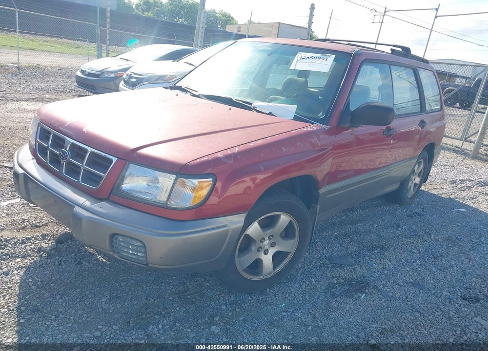 1999 SUBARU FORESTER S VIN: JF1SF6553XH739105
