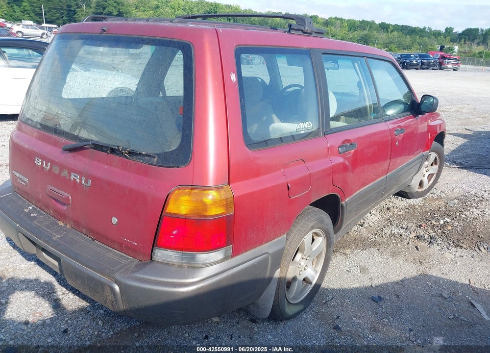 1999 SUBARU FORESTER S VIN: JF1SF6553XH739105
