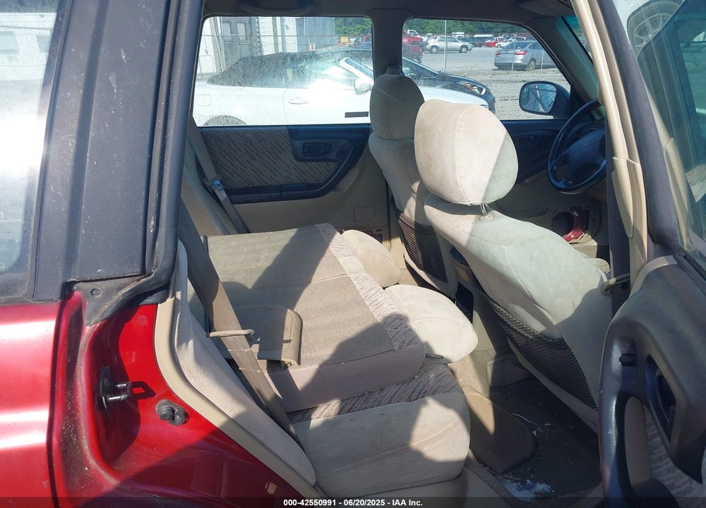 1999 SUBARU FORESTER S VIN: JF1SF6553XH739105