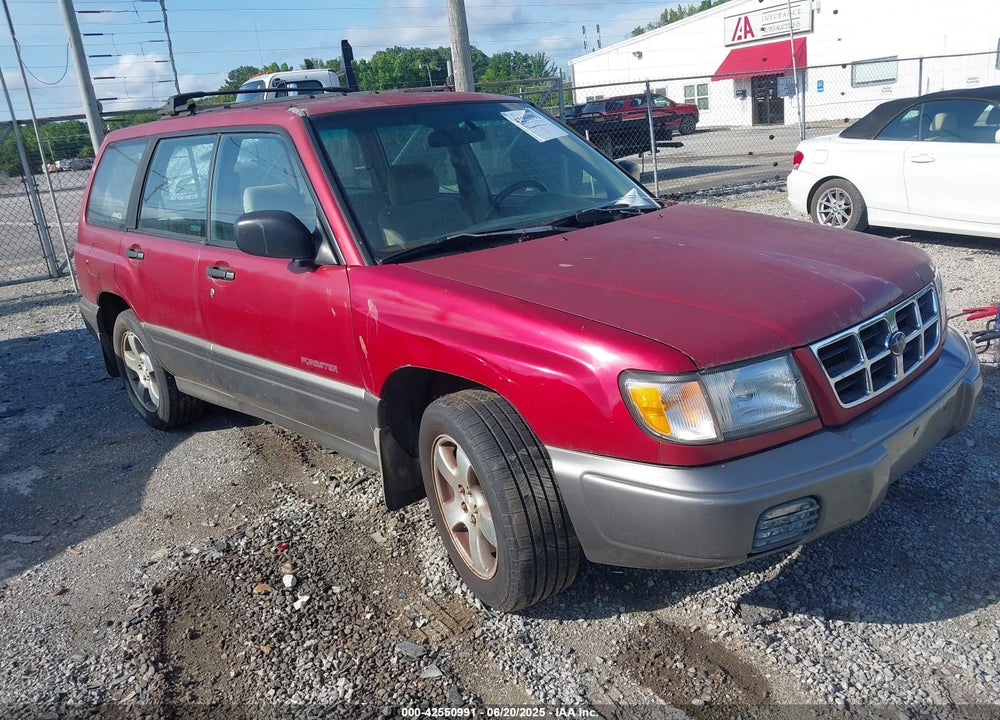 1999 SUBARU FORESTER S VIN: JF1SF6553XH739105