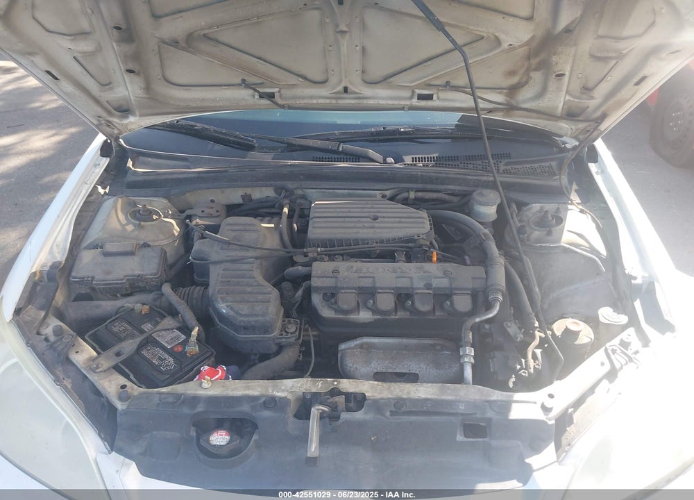 2004 HONDA CIVIC VP VIN: 2HGES16314H555498