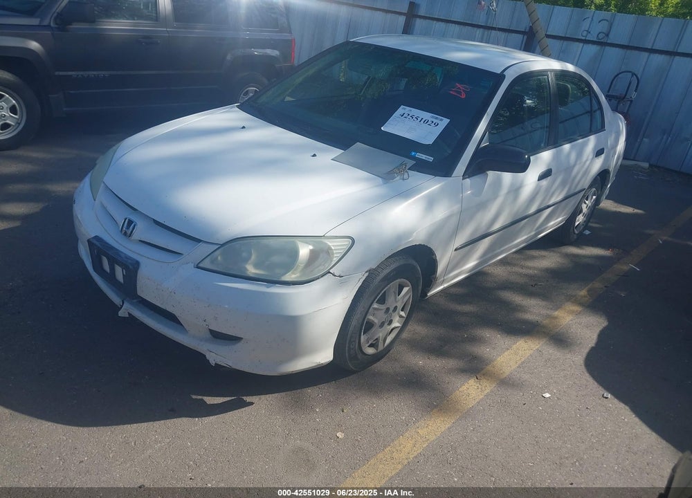 2004 HONDA CIVIC VP VIN: 2HGES16314H555498