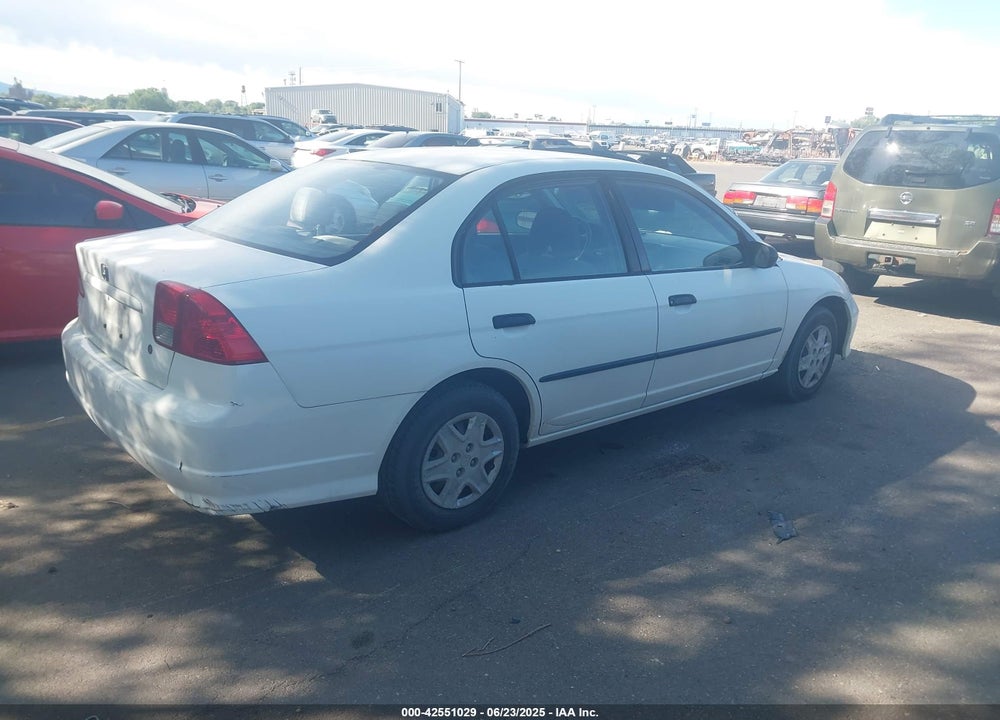 2004 HONDA CIVIC VP VIN: 2HGES16314H555498