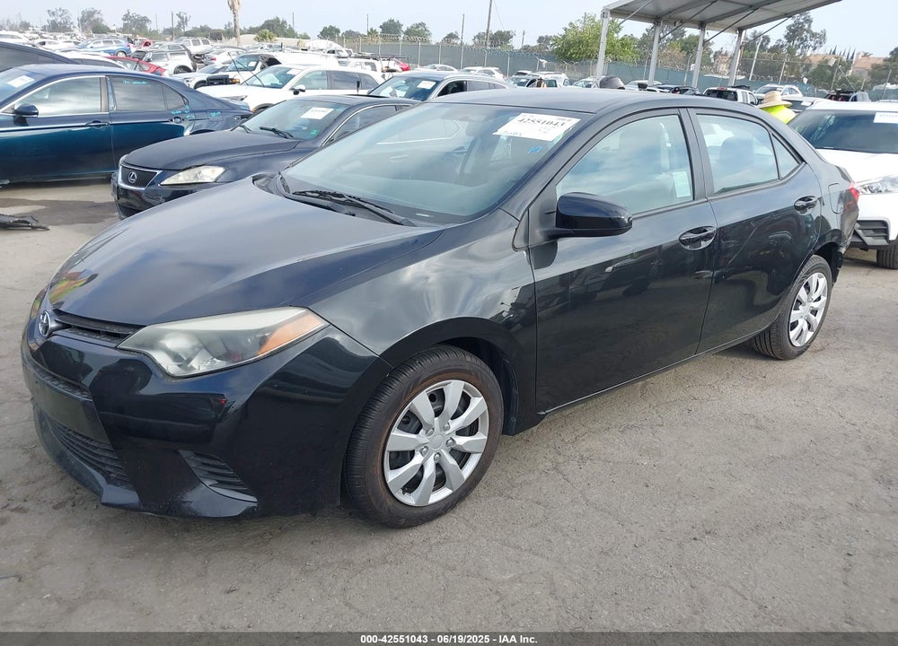2015 TOYOTA COROLLA VIN: 5YFBURHE4FP275287