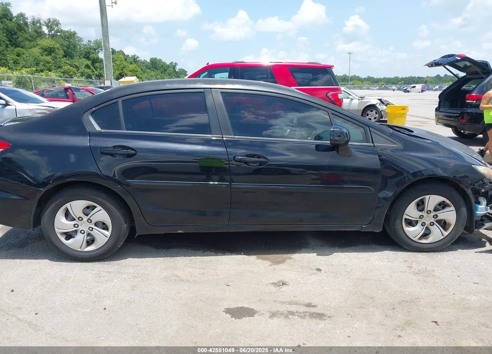 2013 HONDA CIVIC VIN: 2HGFB2F58DH567627