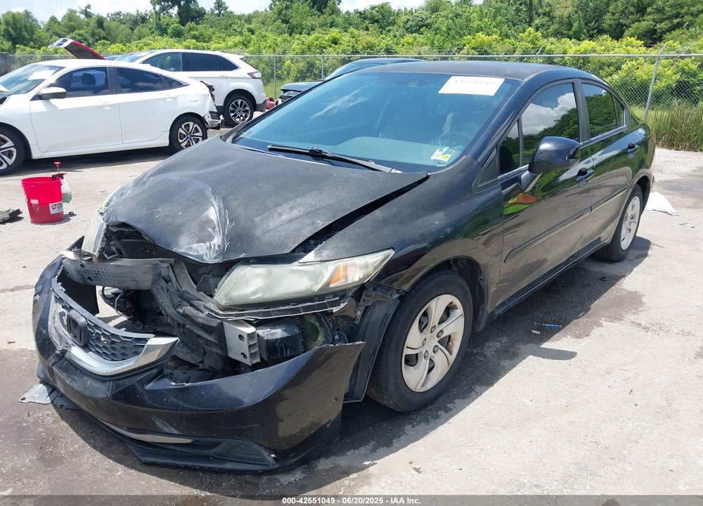 2013 HONDA CIVIC VIN: 2HGFB2F58DH567627