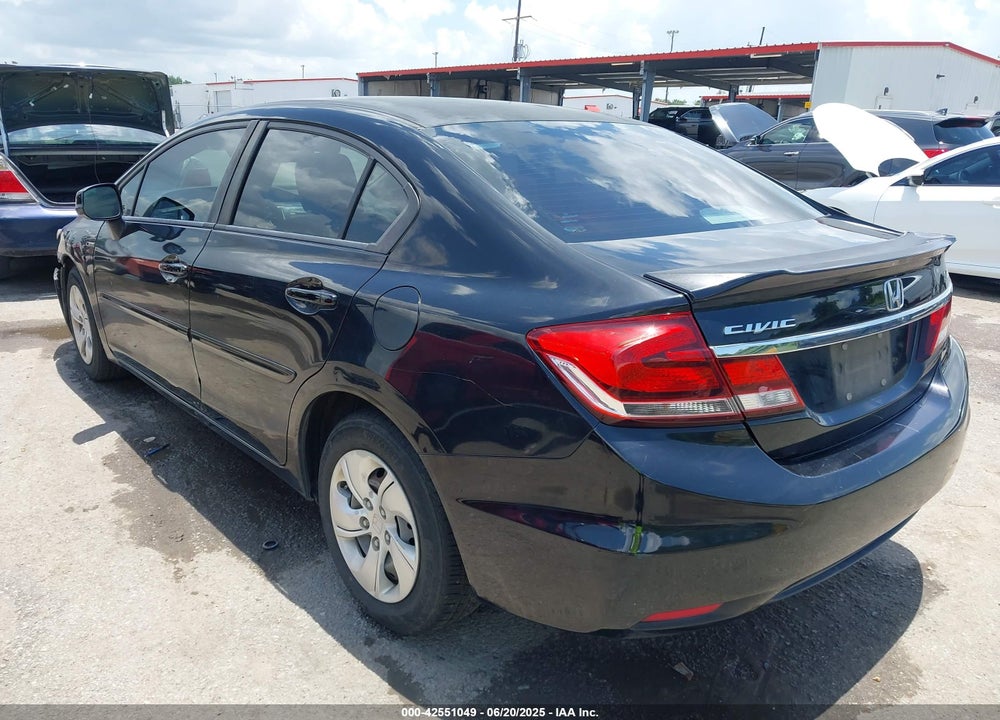 2013 HONDA CIVIC VIN: 2HGFB2F58DH567627