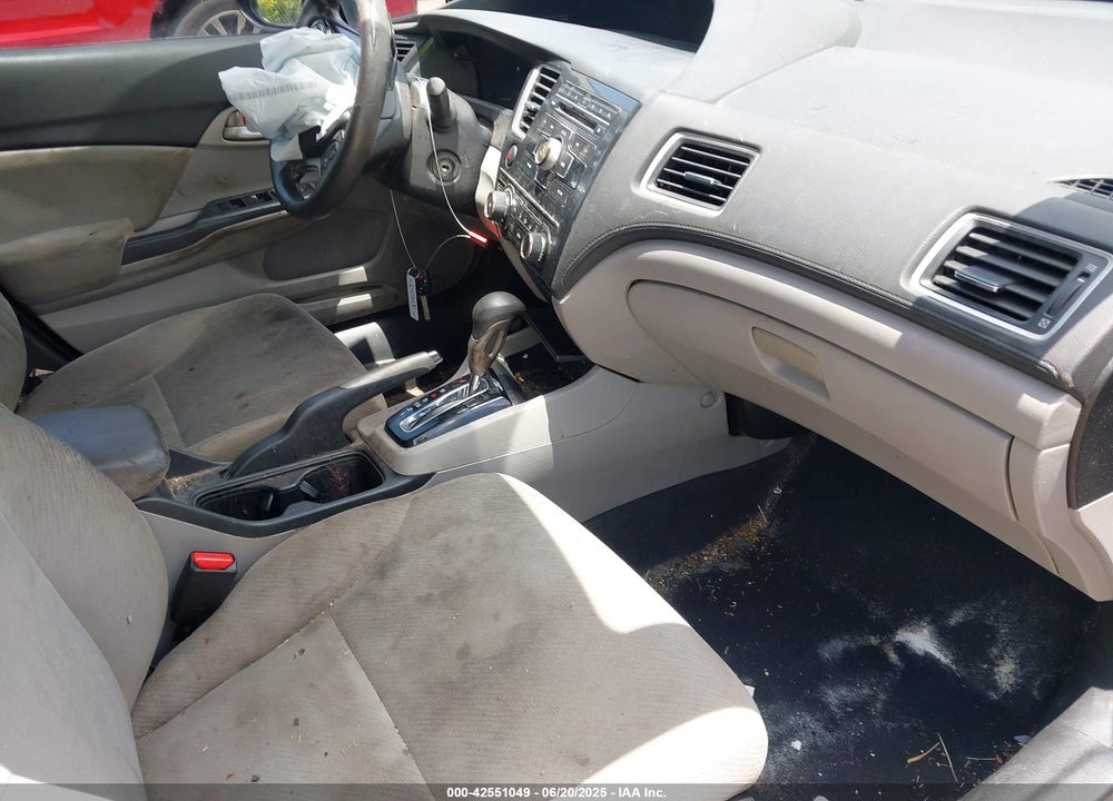 2013 HONDA CIVIC VIN: 2HGFB2F58DH567627