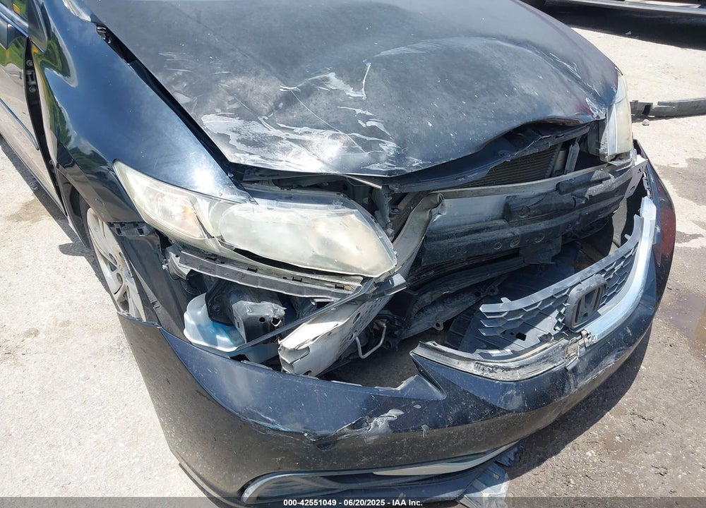 2013 HONDA CIVIC VIN: 2HGFB2F58DH567627