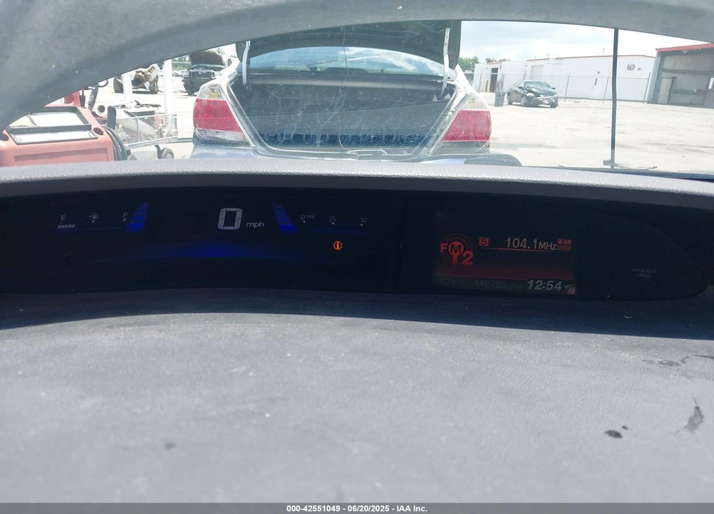 2013 HONDA CIVIC VIN: 2HGFB2F58DH567627