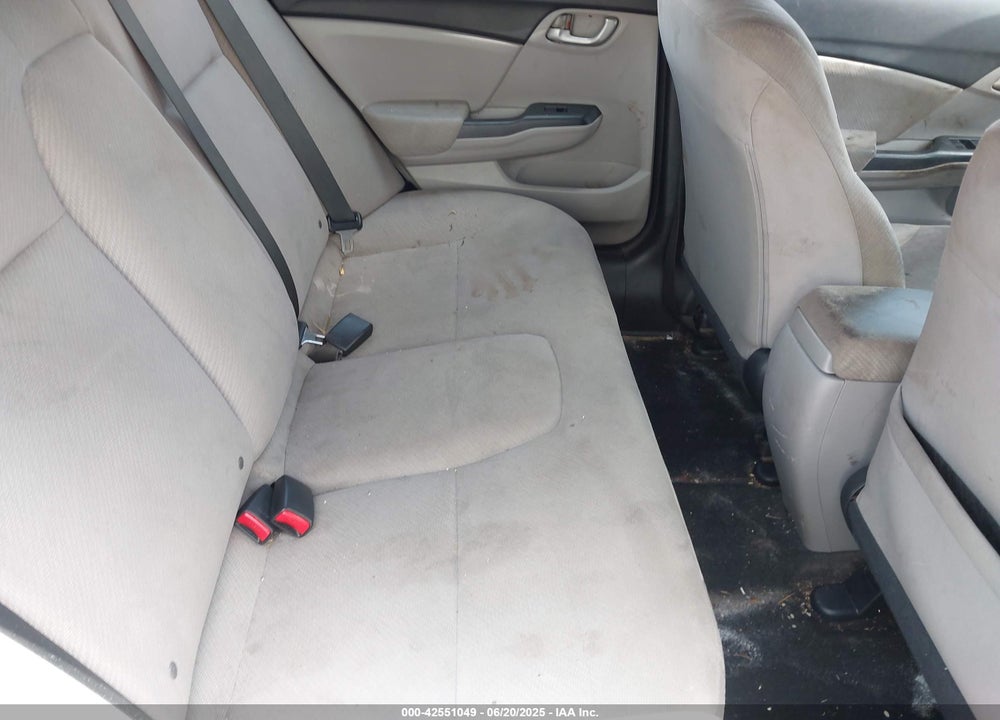 2013 HONDA CIVIC VIN: 2HGFB2F58DH567627