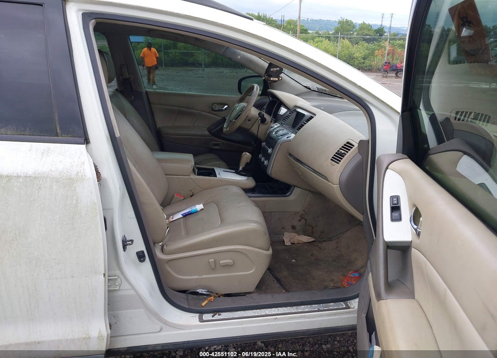 2012 NISSAN MURANO VIN: JN8AZ1MW1CW218002