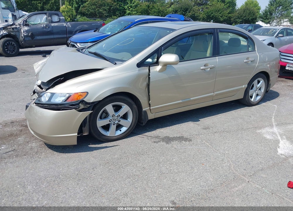 2007 HONDA CIVIC EX VIN: 1HGFA16837L136045